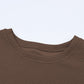 Solid Textured T-Shirt and Drawstring Pants Set