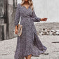 Miss Sparkling | Printed Midi Dress