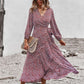 Miss Sparkling | Printed Midi Dress
