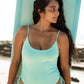 Kendall One Piece Swimsuit - Seafoam