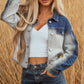 Kikki Detail Distress Denim Jacket